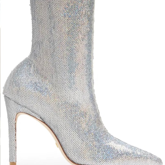 Stuart Weitzman Sequin Bootie - Brand New in Box with Dustbag - Picture 2 of 8